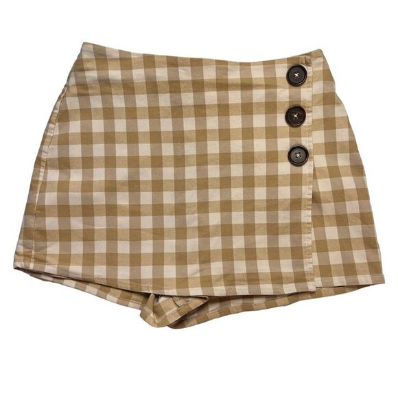 Forever 21- Checkered Skort- Size Small - Picture 1 of 4